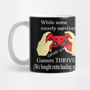 Gamers Thrive Extra Potions #1 White Letters Mug